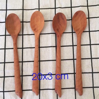 Thìa gỗ nhãn cao cấp nhiều loại giúp bạn dễ lựa chọn