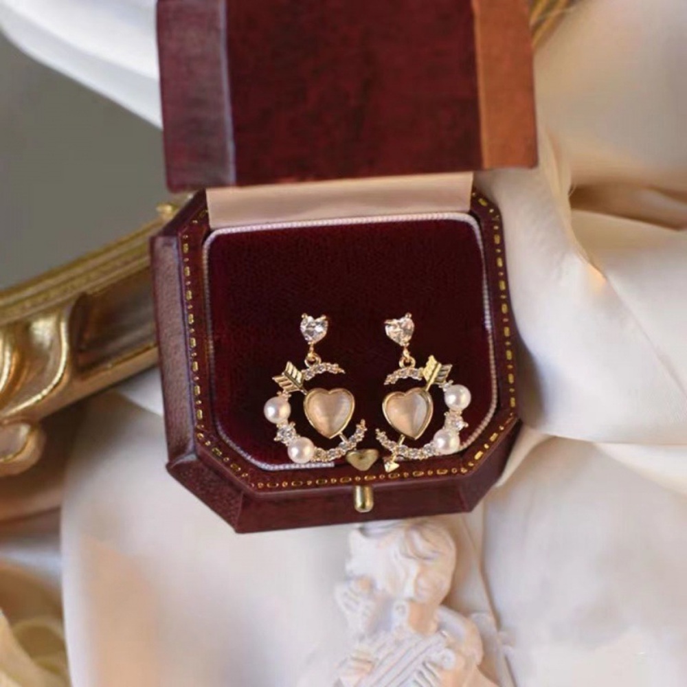 Bông Tai Hình Alice In Wonderland Phong Cách Lolita Cổ Điển