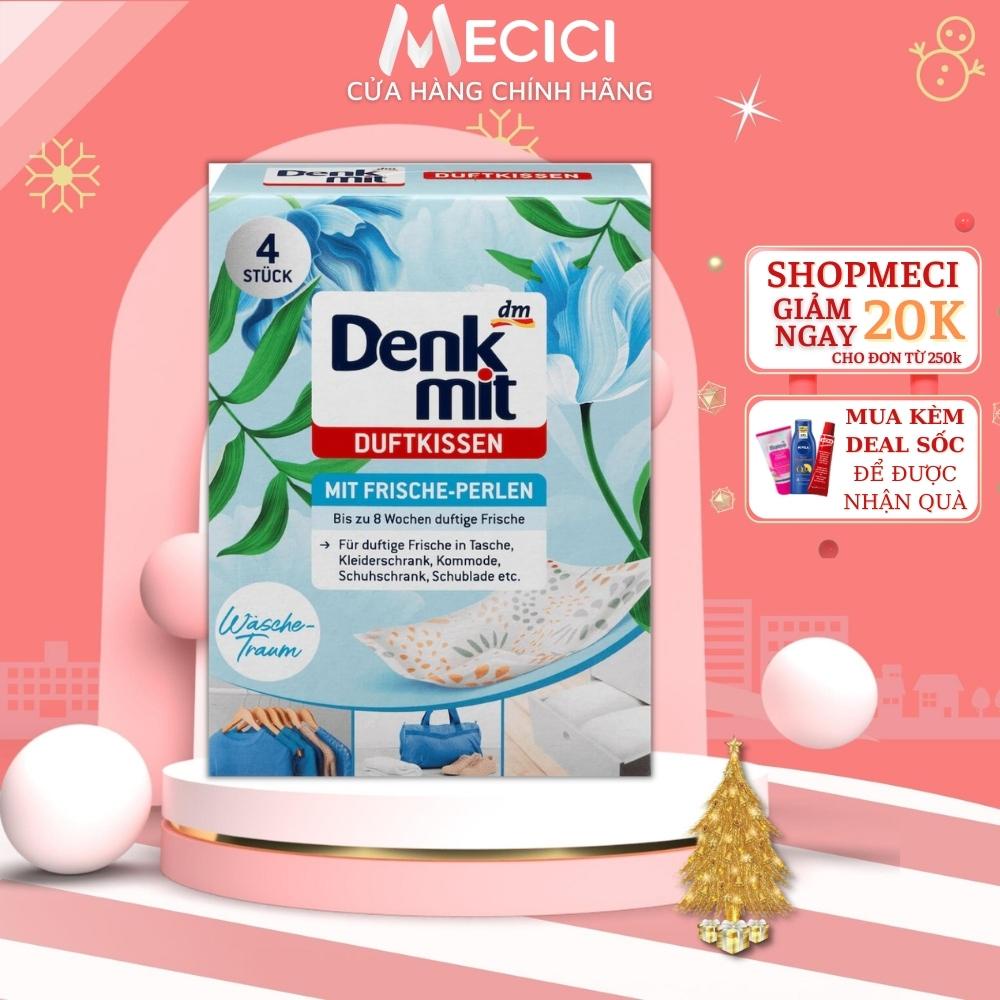 Túi thơm quần áo Denkmit ĐỨC 1 hộp 4 gói - Shop Mecici