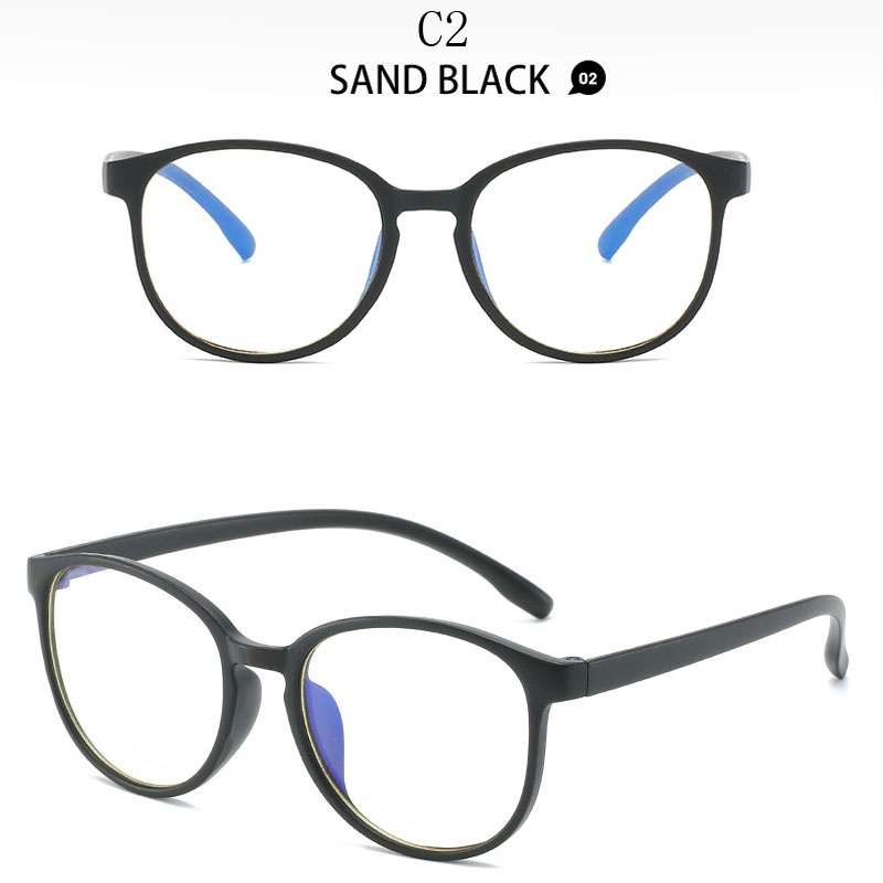 Mắt Kính Gọng Kim Loại Chống Bức Xạ Thời Trang Cho Nam Nữ