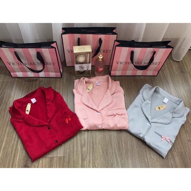 Pijama lụa satin cao cấp
