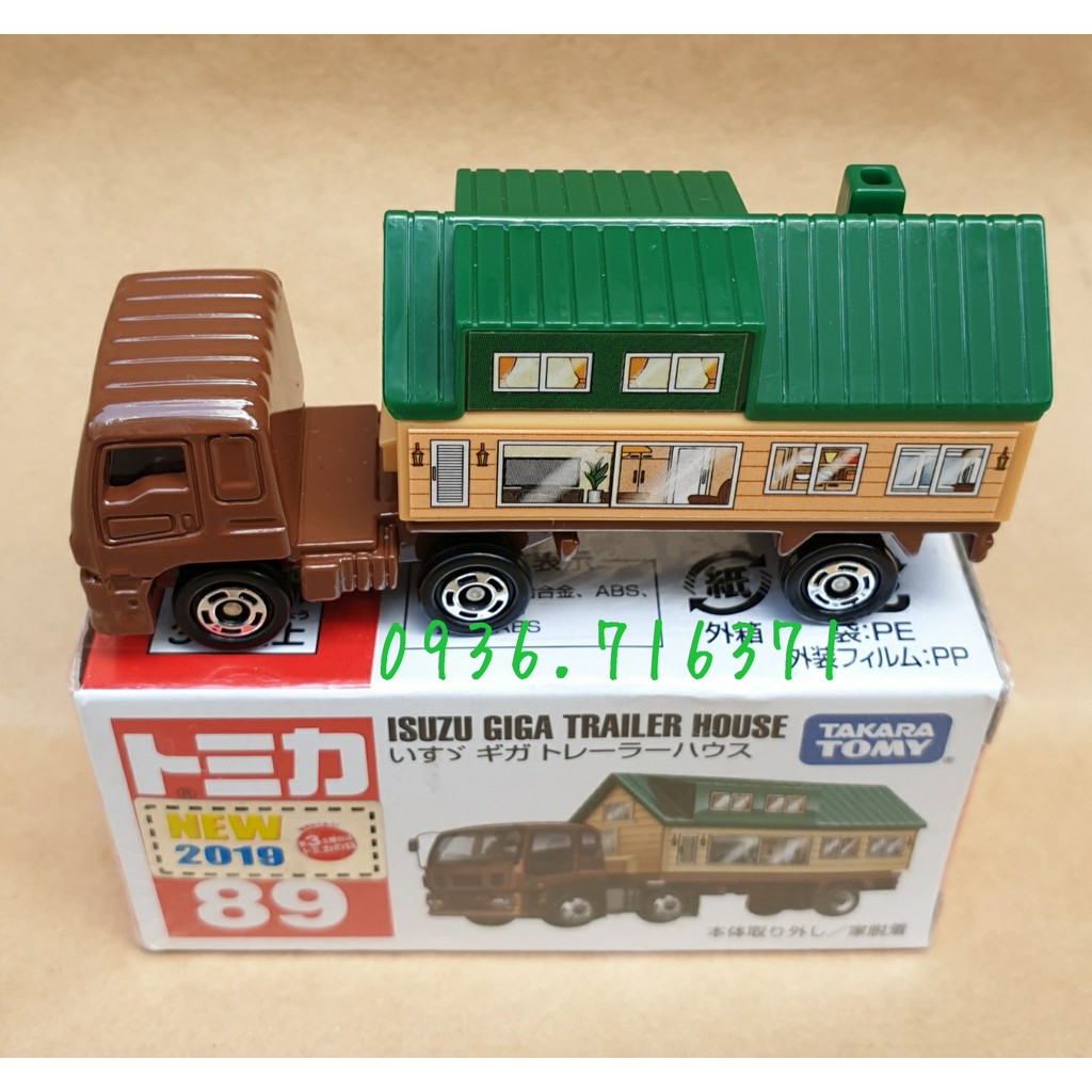 Mô hình xe nhà gỗ di động tomica Nhật Bản No89