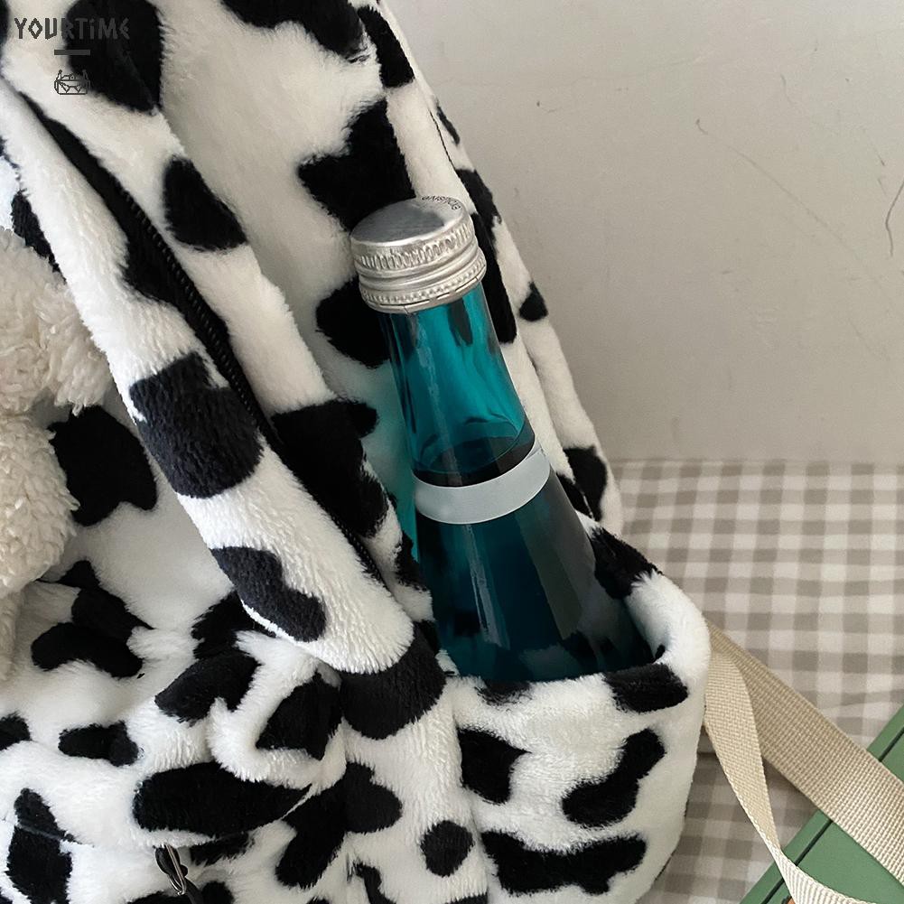 Ba Lô Học Sinh In Hình Bò Sữa Đáng Yêu