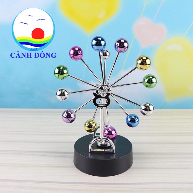 Bánh xe đu quay sáng tạo chuyển động vĩnh cửu con lắc Newton