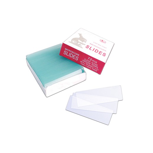 Lam kính hiển vi trong suốt 7102 - nhám 7105 - hộp 72 cái - greetmed