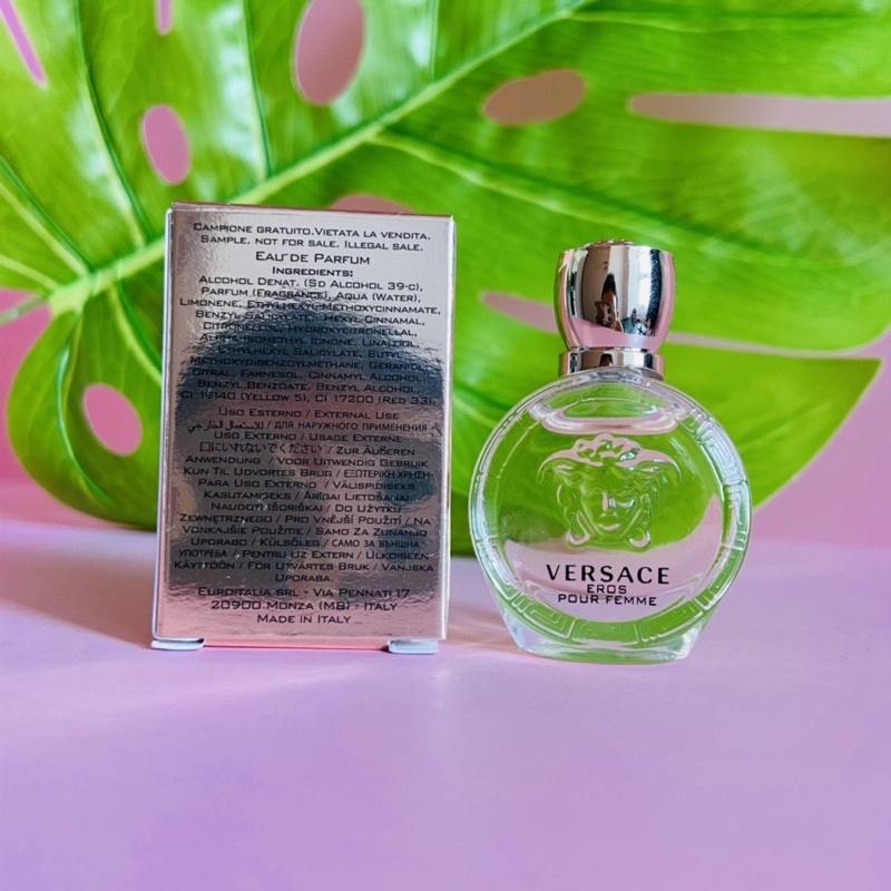 [Bill US]Nước Hoa Mini Nữ Chính Hãng Versace Eros pour femme EDP 5ml