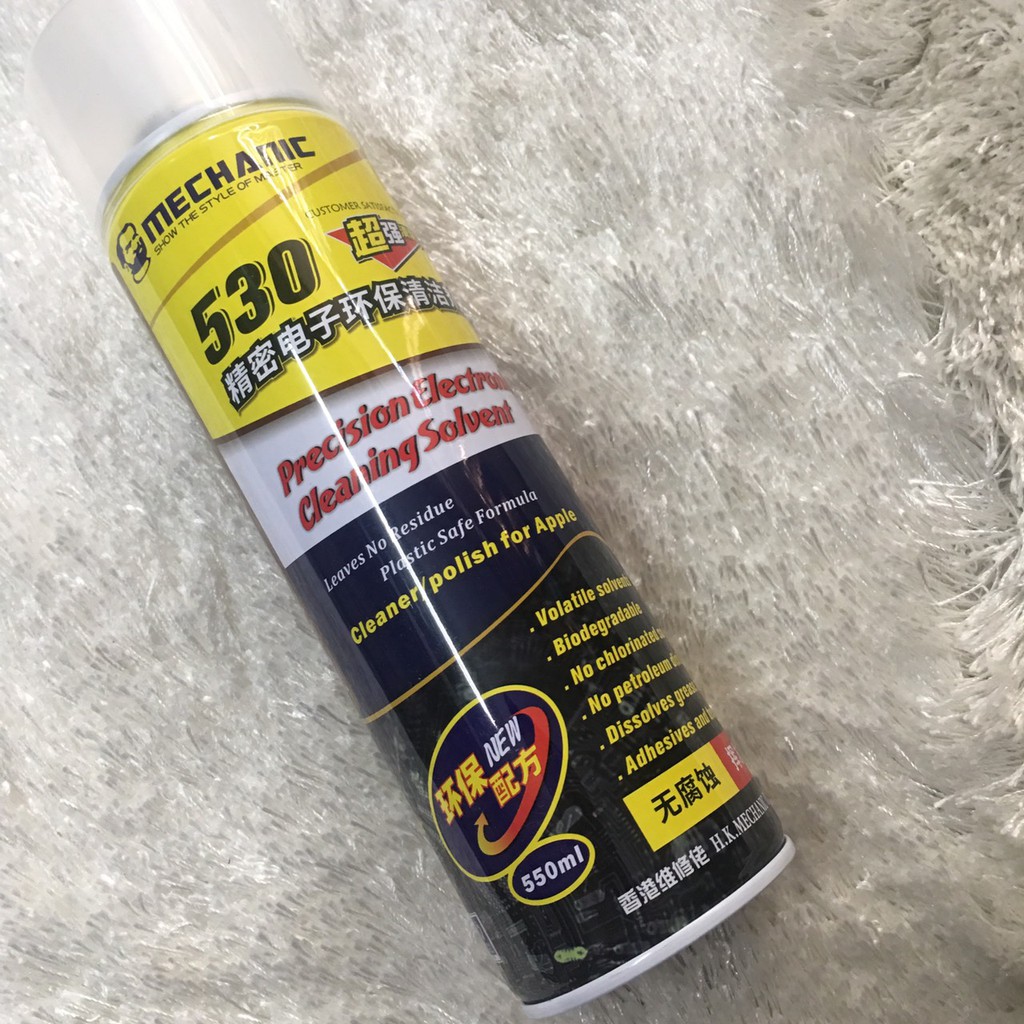 Nước tẩy keo, tách benzen 530 hiệu Mechanic (550ml)