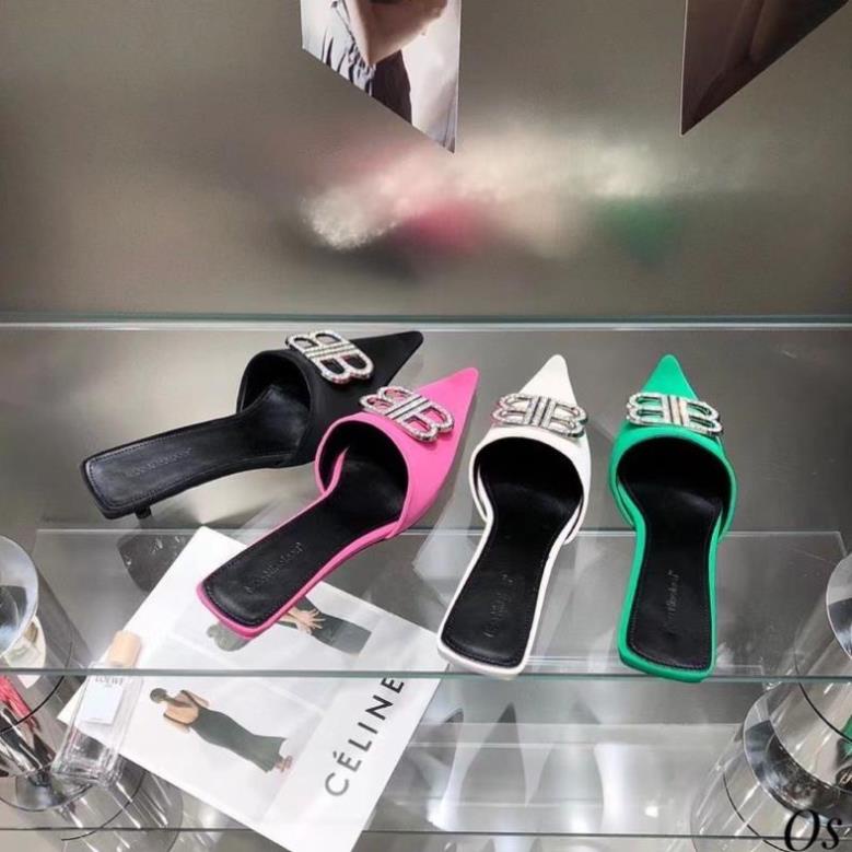 Sục Balenciaga 4 Màu Trắng Đen Hồng Xanh Full Size 35-38