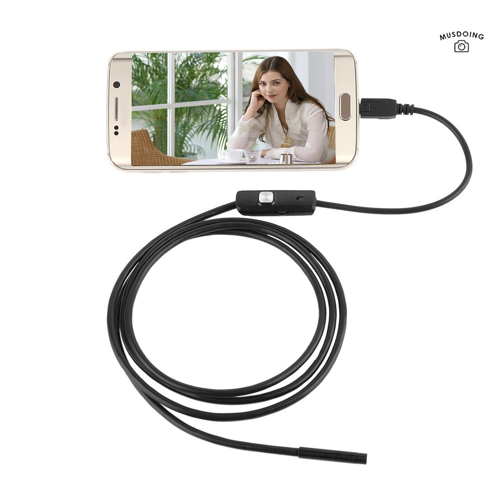 Camera Mini Nội Soi Không Dây Chống Thấm Nước Cổng Usb 7mm Cho Điện Thoại Android