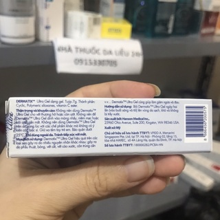 Dermatix Ultra Kem làm mờ sẹo