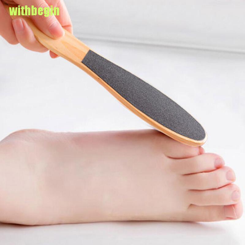 [Hàng mới về] Dụng cụ tẩy tế bào chết cho bàn chân hai mặt tiện dụng