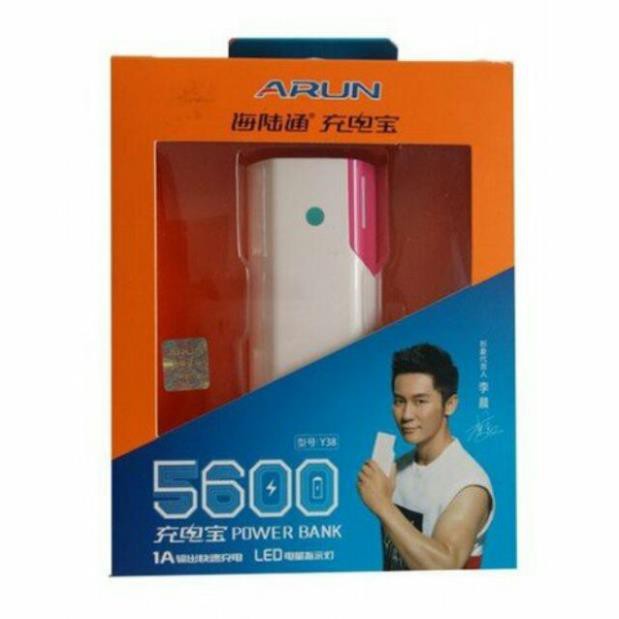 [Đổi trả 7 ngày] [Sie hot]SẠC DỰ PHÒNG ARUN 5600MAH