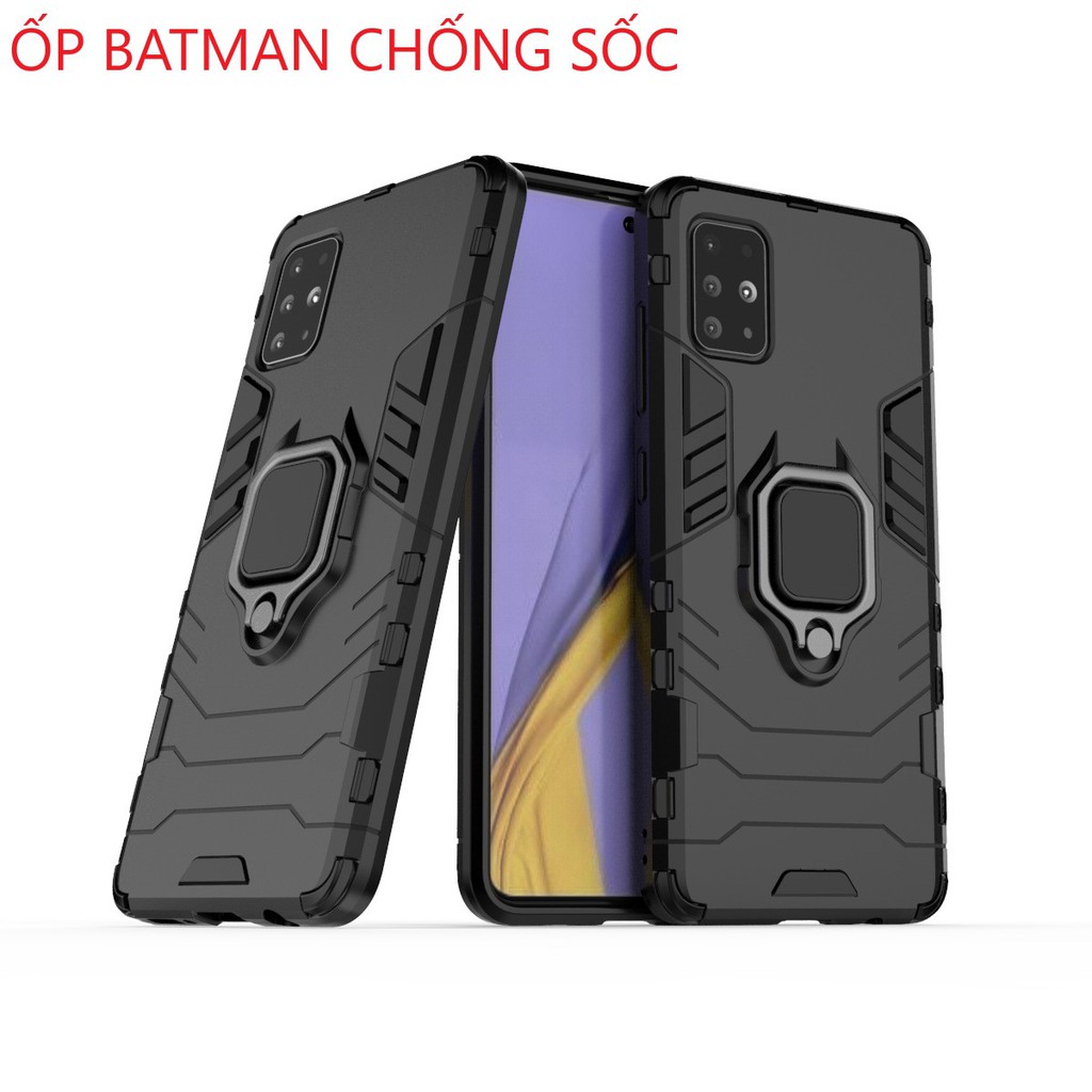 Ốp lưng Samsung A51/ A52 5G/ 4G Samsung A71/ A72 5G/ 4G Ốp Iron man ốp batman ốp chống sốc kèm Iring cực chất