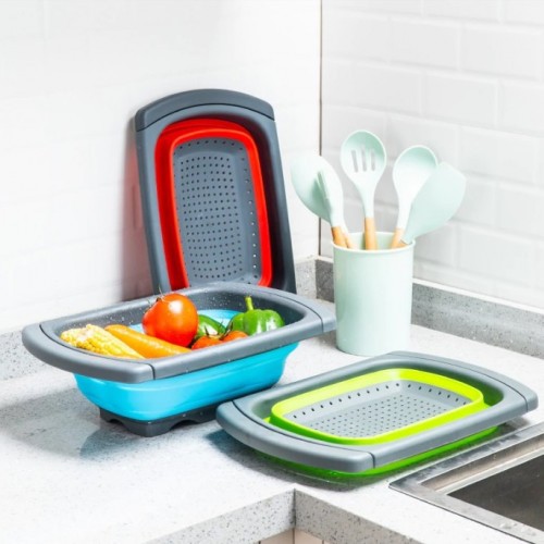 Rổ Rửa Rau Củ Quả Có Thể Gấp Gọn Tiện Dụng | BigBuy360 - bigbuy360.vn