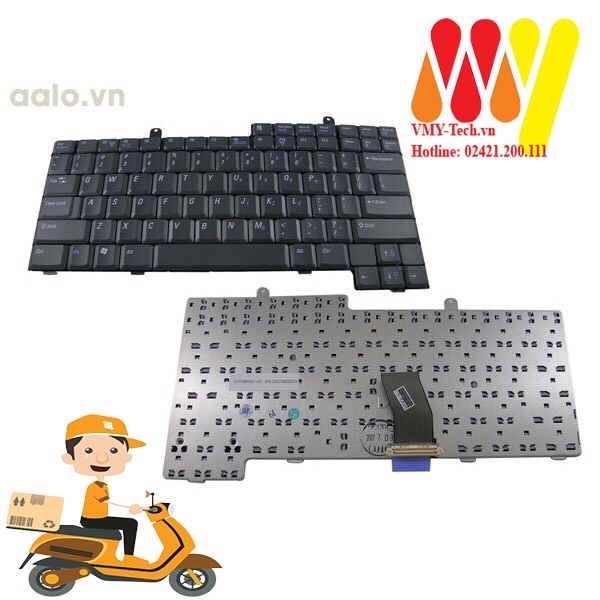 Bàn Phím Laptop Dell Latitude D600 D610 D500 D800 D505 500M 8500 D810 M20 M70 610M 510M M60