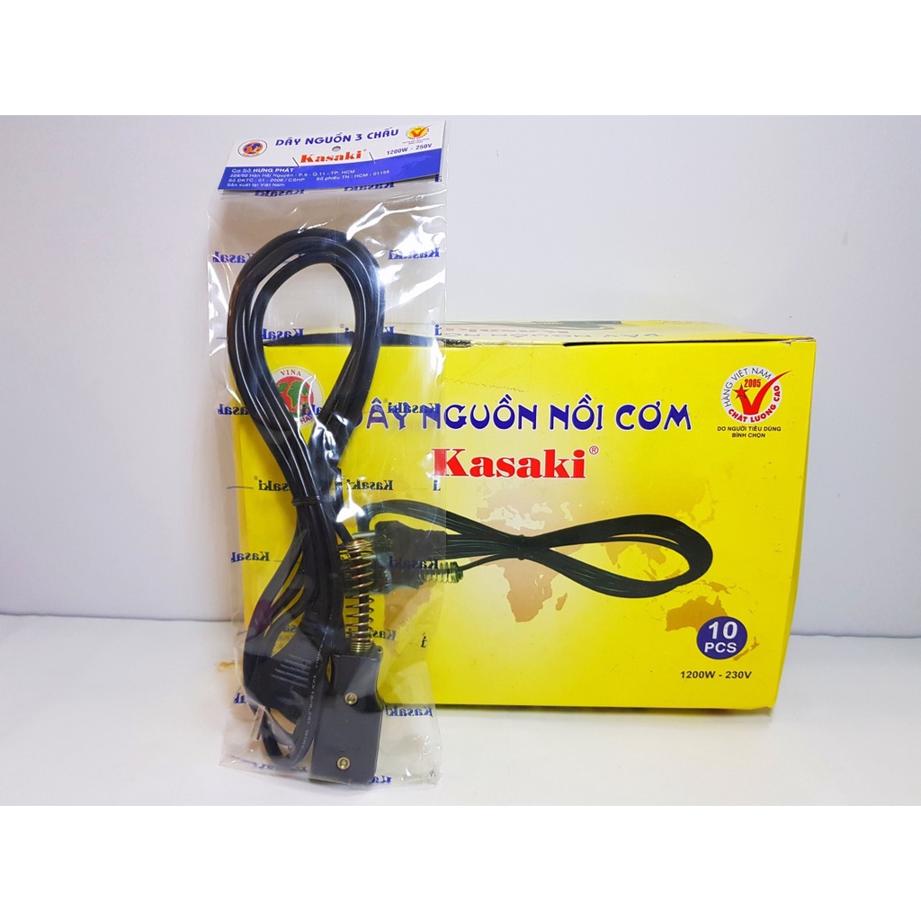 Dây nồi cơm 2 chấu Kasaki