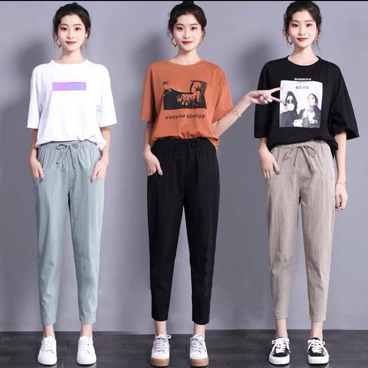 [VideoThật] QUẦN ĐŨI NỮ BAGGY - Hàn quốc - SIÊU HÓT (tặng kẹp tóc) | BigBuy360 - bigbuy360.vn