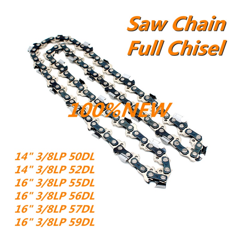 Dây Xích Chuyên Dụng Cho Máy Cưa Xích 3 / 8 Little Pitch 0.050 "50 52 55 56 57 59 DL