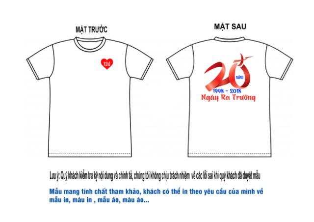 Áo kỷ niệm ngày ra trường. Lướt hình qua trái để xem thêm nhiều mẫu#