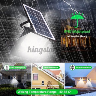 Đèn Led Sân Vườn Dùng Năng Lượng Mặt Trời 300w Kèm Remote Điều Khiển