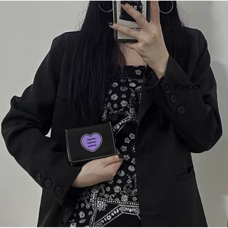 [CÓ ẢNH THẬT] VÍ MINI TRÁI TIM UNHAPPY ❤