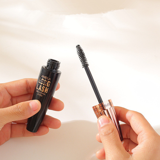 [Hàng mới về] Mascara Phẩy 4 Sợi Chuốt Mi Cong Dài Màu Đen Nhanh Khô Tự Nhiên | BigBuy360 - bigbuy360.vn