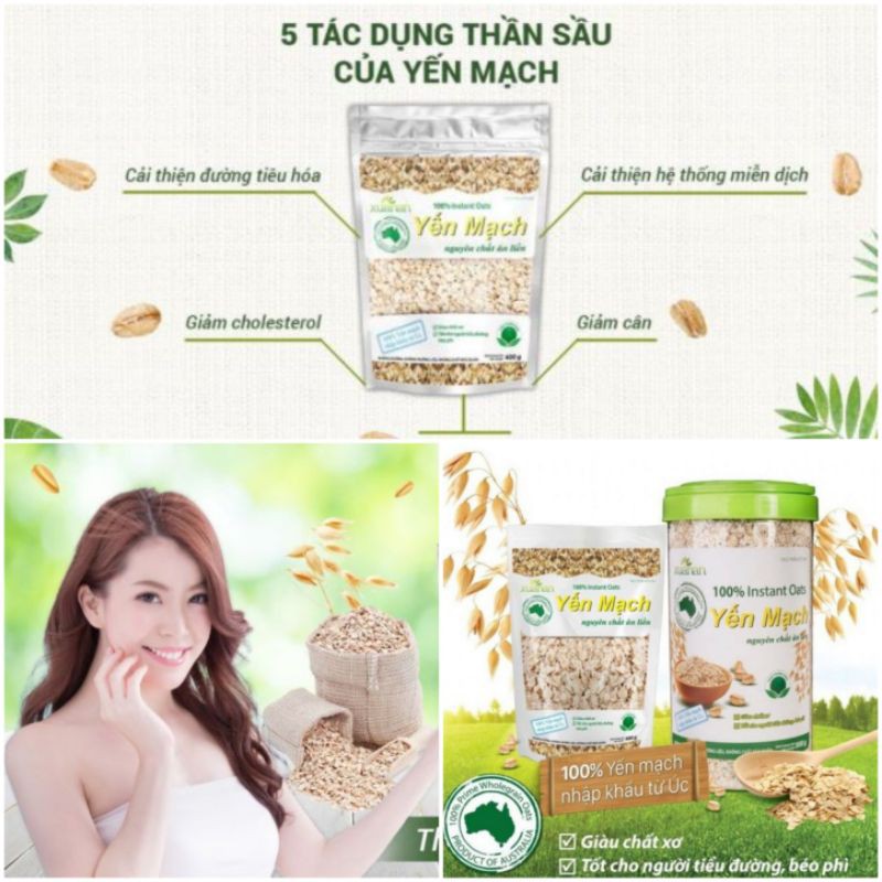 YẾN MẠCH ÚC 400G - SẢN PHẨM 100% TỪ ÚC