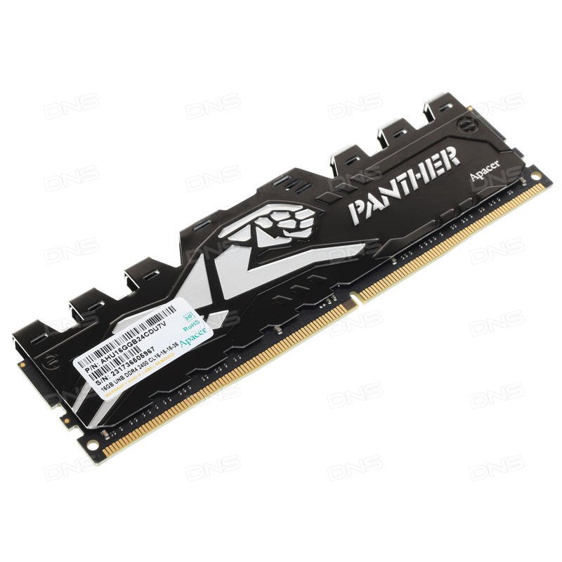 Ram DDR4 Apacer Panther 4G/2400 Tản Nhiệt Silver