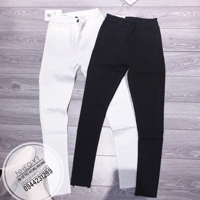 Quần Skiny Rách Gối