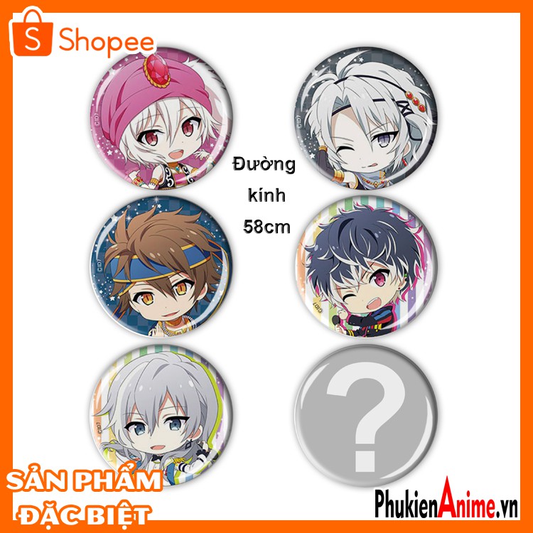 Shop Anime Hcm - SET 6 huy hiệu Anime Idolish7 mẫu 2