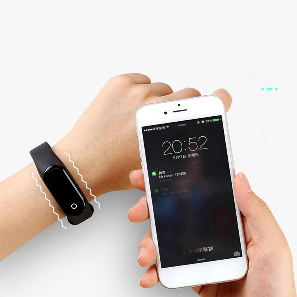 ❇️M4  Simple Version❇️Đồng Hồ Thông Minh Chống Thấm Nước Hỗ Trợ Theo Dõi Sức Khỏe