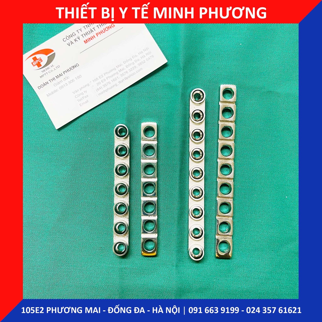 Nẹp cột sống các lỗ