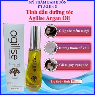 Tinh dầu dưỡng tóc agillse Argan Oil 80ml  Phục Hồi Và Giúp Mọc Tóc [ Hàng Chính Hãng ] CT78