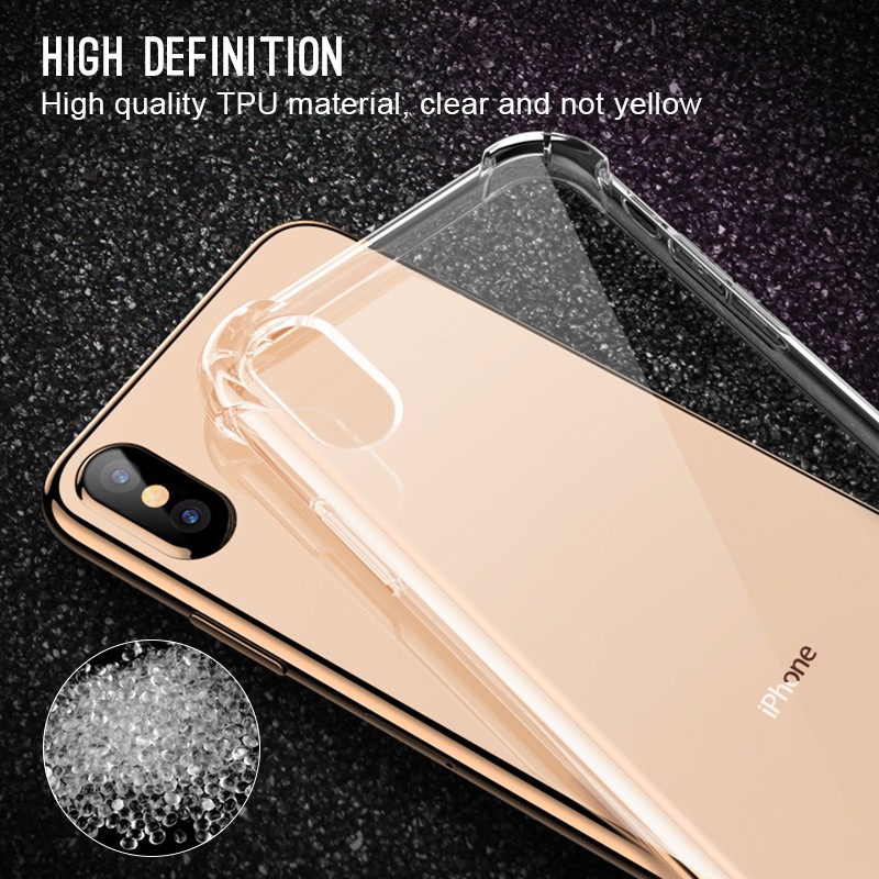 Ốp điện thoại bằng TPU cho iPhone X XS Max XR iPhone 5 5 S SE 6 7 8plus iPhone 11 Pro MAX | BigBuy360 - bigbuy360.vn