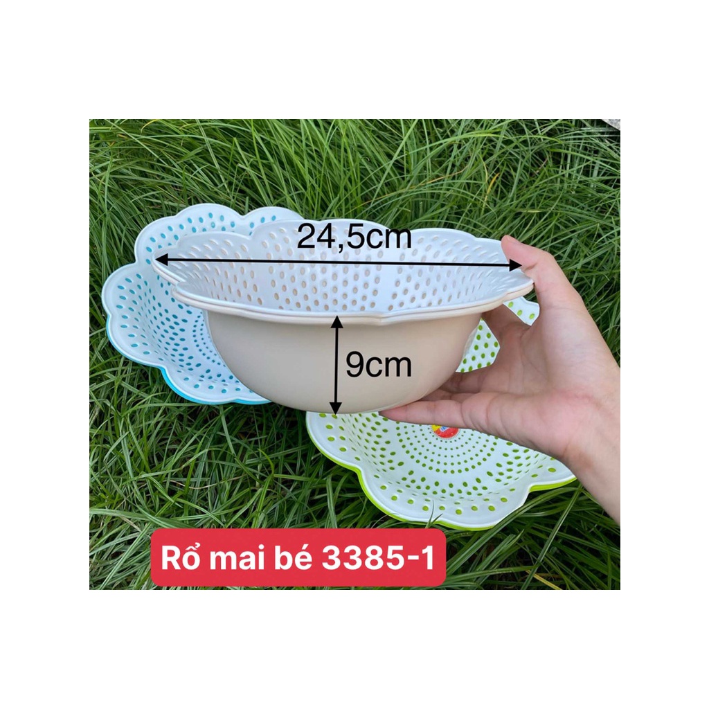 Rổ 5 Cánh Hoa Để Bàn Ăn Xinh Xắn Nhựa Dày Chắc Chắn