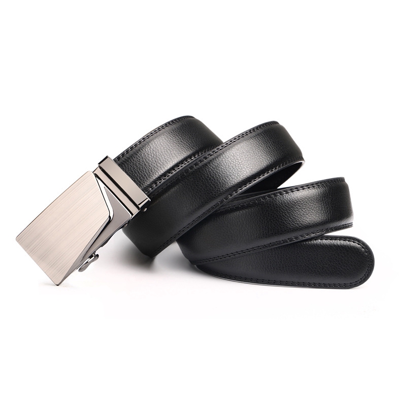 Thắt lưng VERSDO da bò mềm khóa tự động cho nam 006