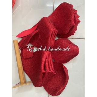 sét nguyên liệu làm hoa kim tuyen khổng lồ uônd sẵn cánh