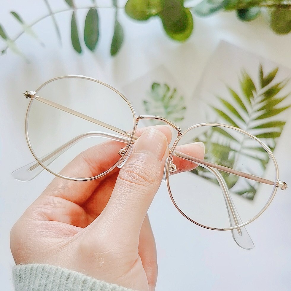 Kính cận thời trang nam nữ, mắt kính không độ phong cách Ulzzang đẹp giá rẻ ABICA 064