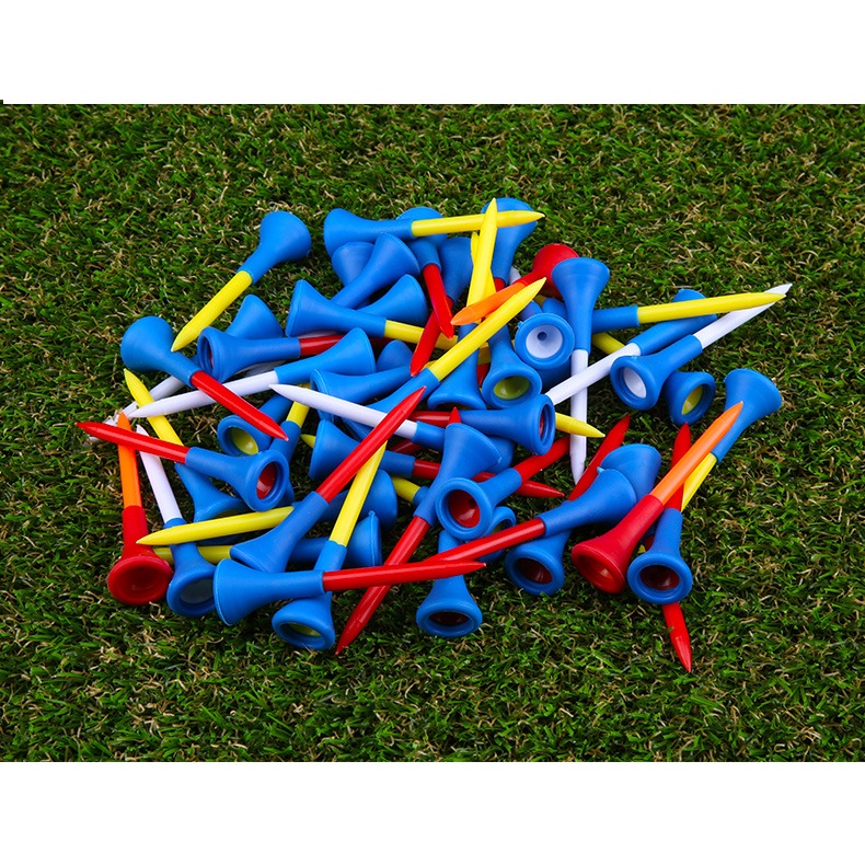 Tee golf nhựa - Ti nhựa đỡ bóng golf - Tee nhựa nhiều kích thước