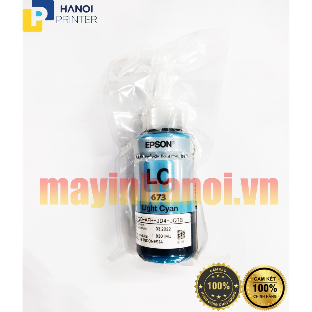 Mực bóc máy Epson T673 chính hãng dùng cho máy in Epson L805 / L850 / L800 / L810 / L1800