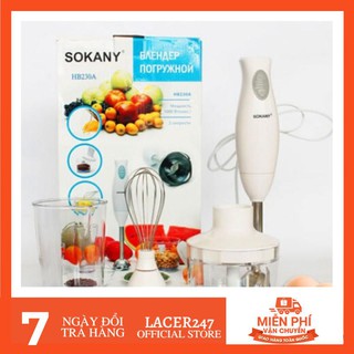 Máy xay cầm tay đa năng sokany hb230a