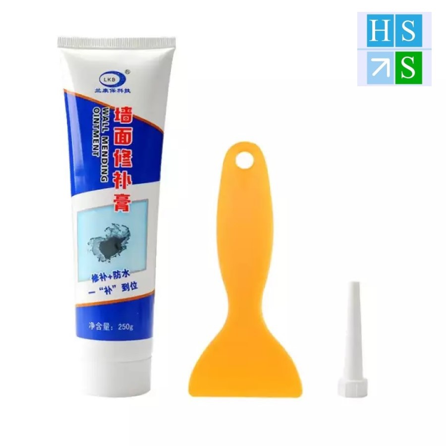 Tuýp Keo vá tường đa năng 250g - Keo vá tường thông minh, keo vá vết nứt tường, trầy xước, bong tróc, sạch vết bẩn