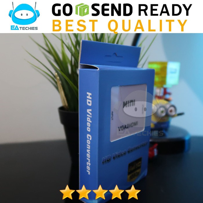 Hộp Chuyển Đổi Vga Sang Hdmi / Vga2Hdmi | BigBuy360 - bigbuy360.vn