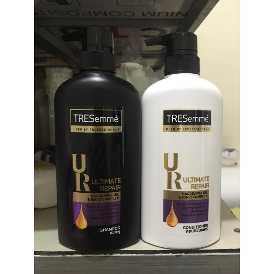 dầu gội dầu xả tresemmé tím cho tóc gãy rụng thái lan