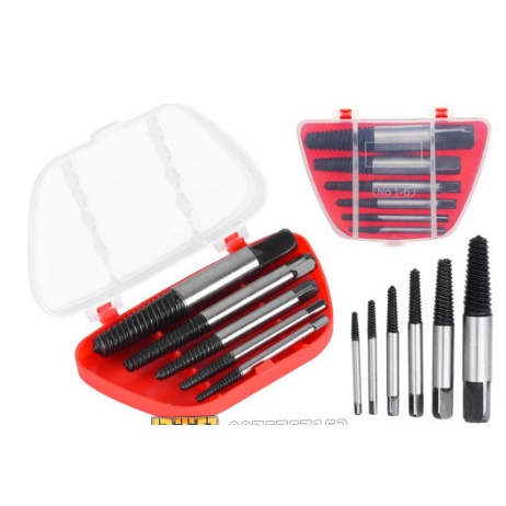 Bộ 5 đầu vặn vít gãy 3-22mm ⚡️FREESHIP⚡️ Dụng cụ tháo ốc gãy lấy vít gãy