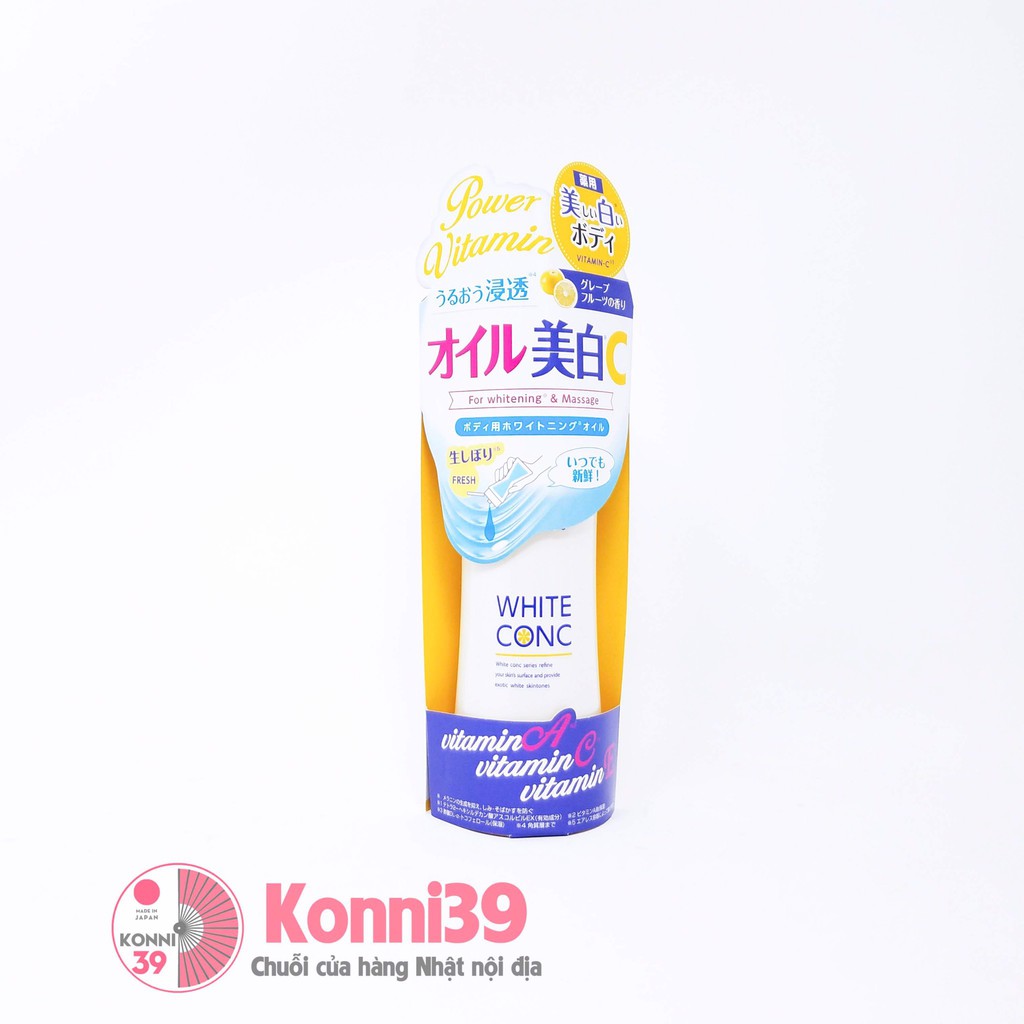 DẦU MASSAGE WHITE CONC 100ML - HÀNG NHẬT NỘI ĐỊA