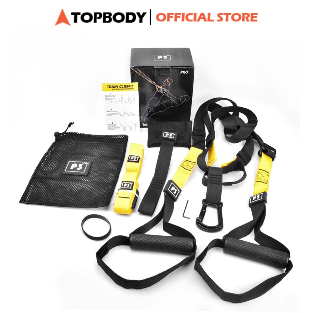 Dây Kháng Lực Tập Gym TRX P3 Đa Năng TOPBODY