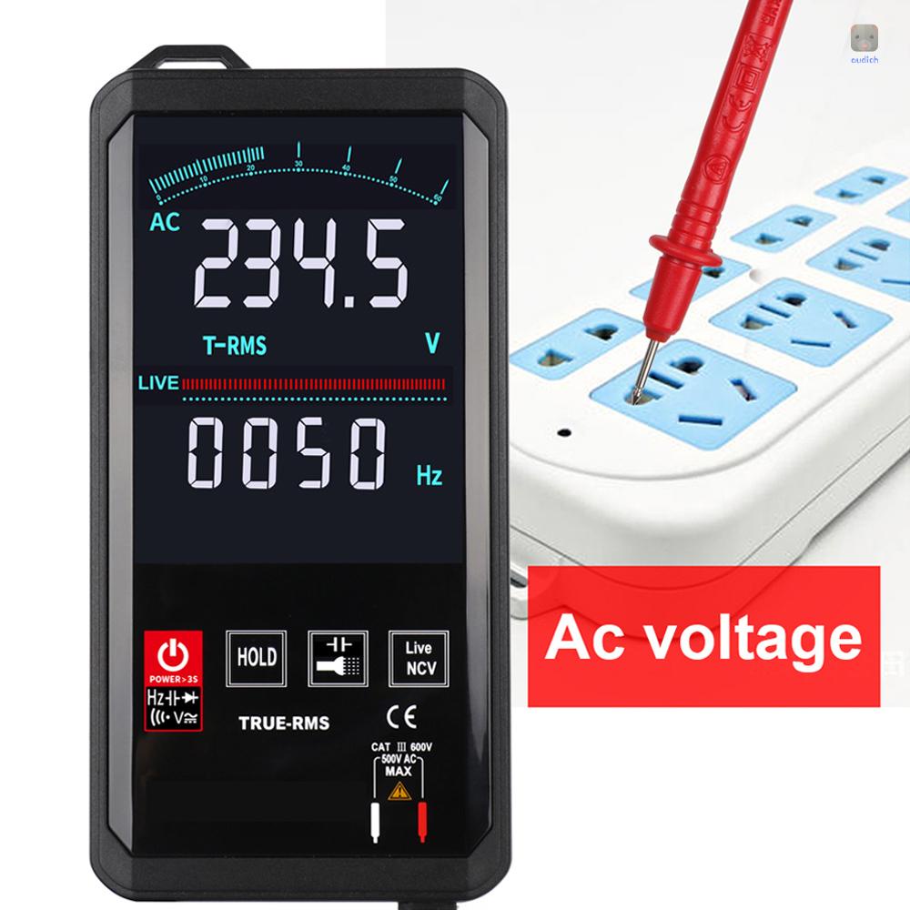 Đồng Hồ Vạn Năng KKmoon KKM128 Màn Hình Cảm Ứng 4.7 Inch 6000 Hiển Thị Số Điện Dung Kèm Đèn Pin