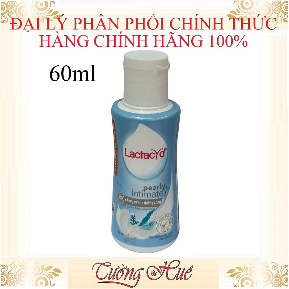 Nước Rửa Phụ Khoa Lactacyd Pearly Intimate Daily Feminine Wash  - 60ml