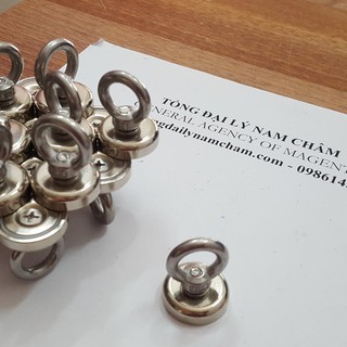 Nam châm cứu hộ móc tròn D20mm